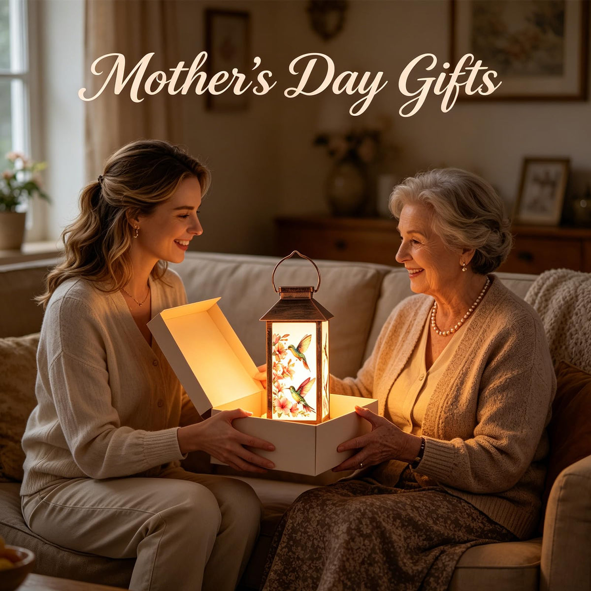 Yamodoor waterproof solar lantern ideal for porch and garden in rain.