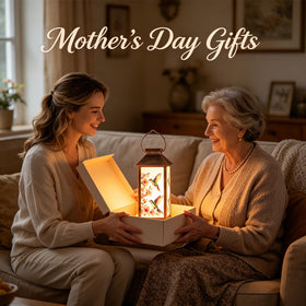 Yamodoor waterproof solar lantern ideal for porch and garden in rain.