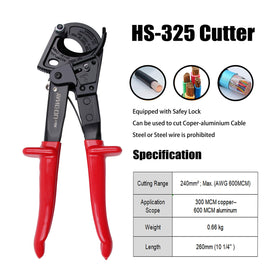 Yangoutool heavy-duty copper aluminum cutter emphasizing versatile wire compatibility.