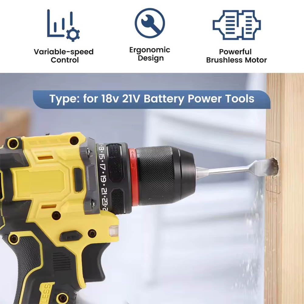 Yangtzone two-speed control supports versatile drilling and screwing tasks.