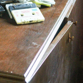 Yanxia antique-brass finish adds rustic elegance to furniture.