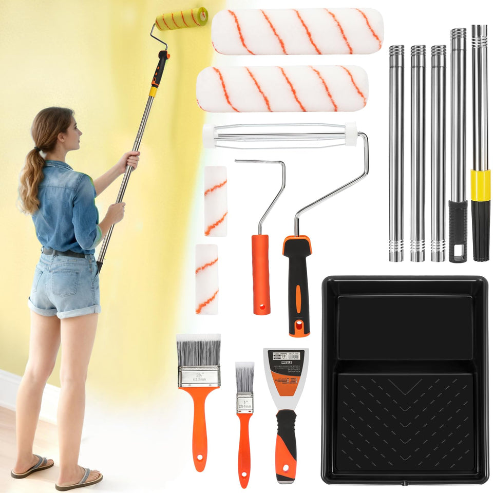 YANZENGCQ paint roller kit delivers a complete set for flawless walls.