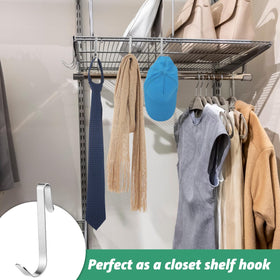 Yaocom J Hook for wardrobes keeps clothes neatly hung.
