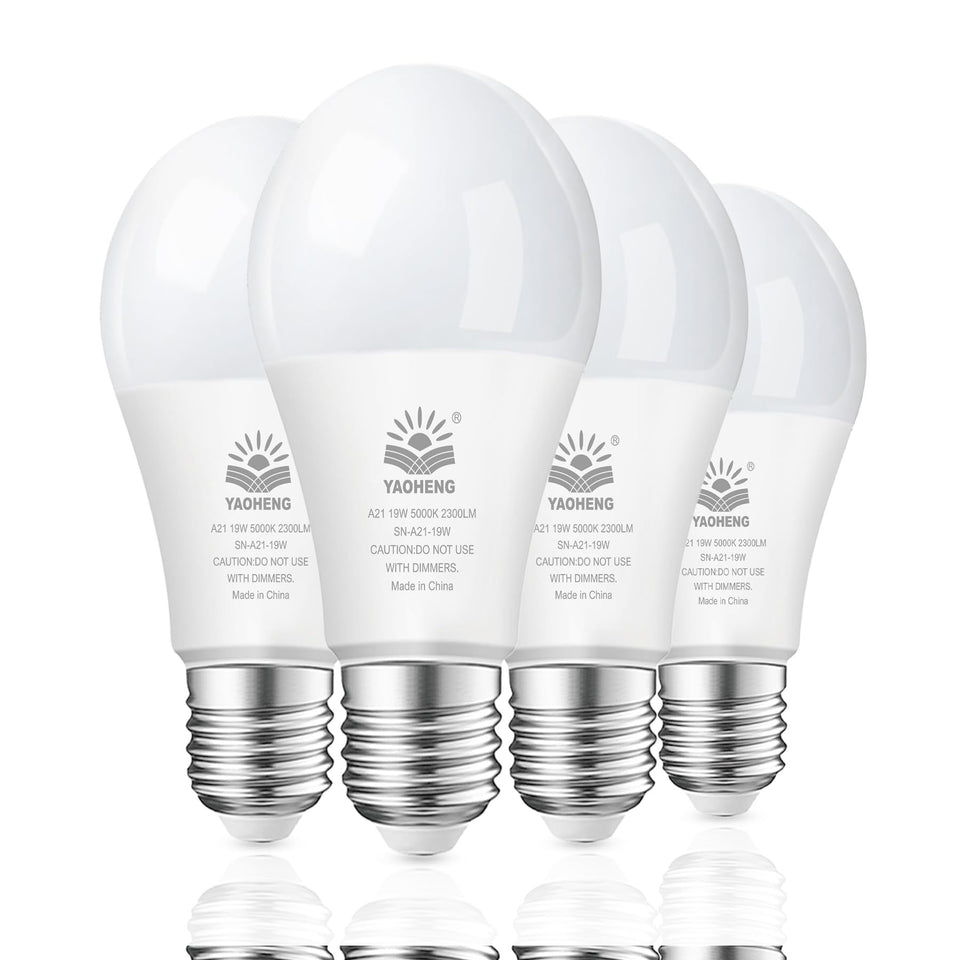 YAOHENG A21 LED bulb 150W-equivalent brightness for home lighting