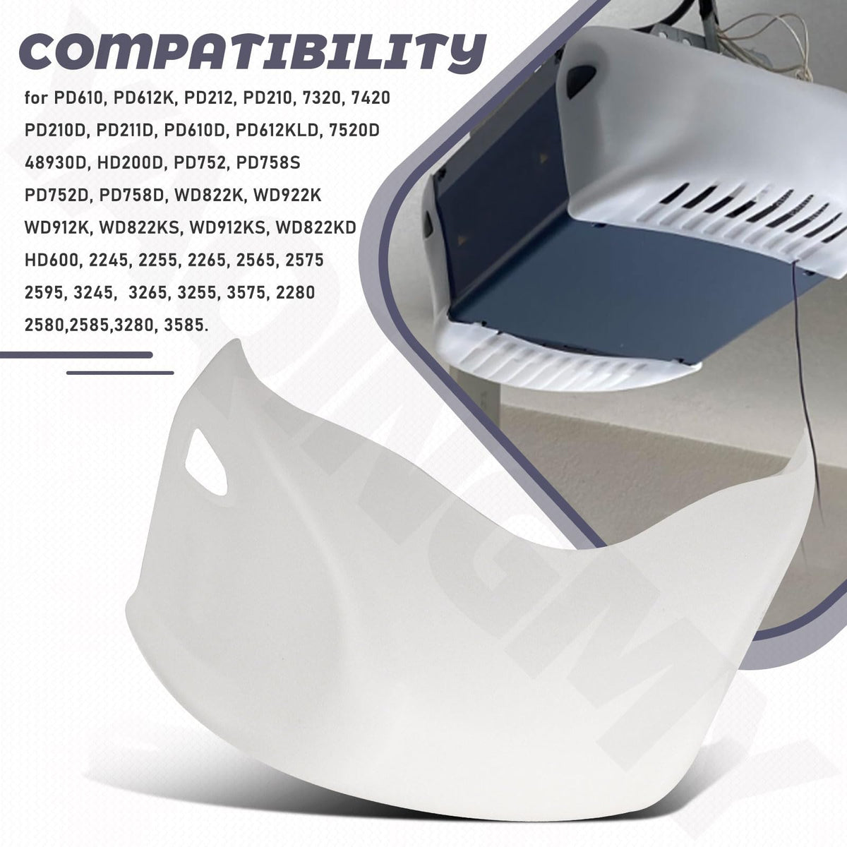 YAQINGMY compatible models with 108D79 lens cover for PD and WD series.