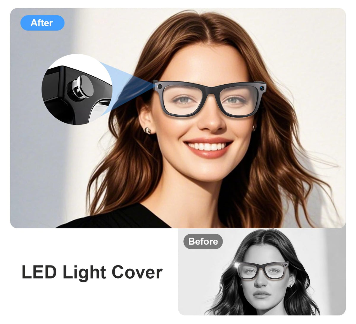 Yarenka Meta Gen 2 flip-open light-cover design discreetly hides LEDs.