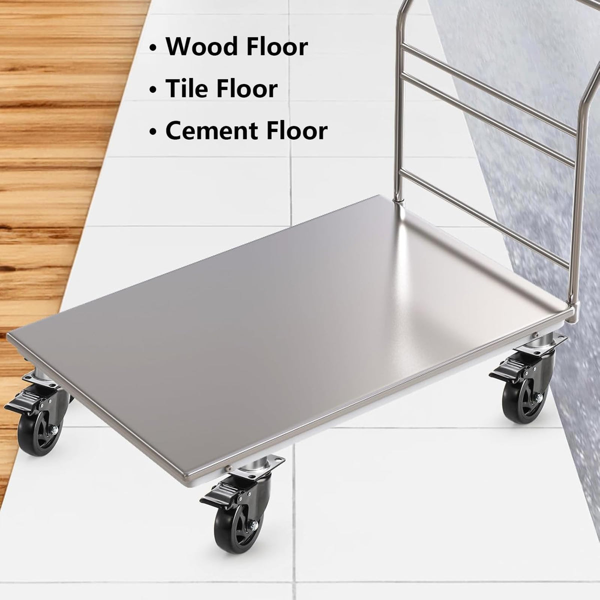 Yarlung caster wheels enable effortless repositioning of workbenches and shelves