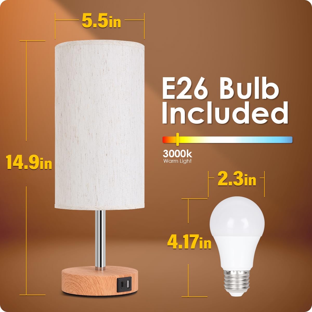 Yarra-Decor 3 way dimming touch lamp creates versatile mood lighting for different tasks.