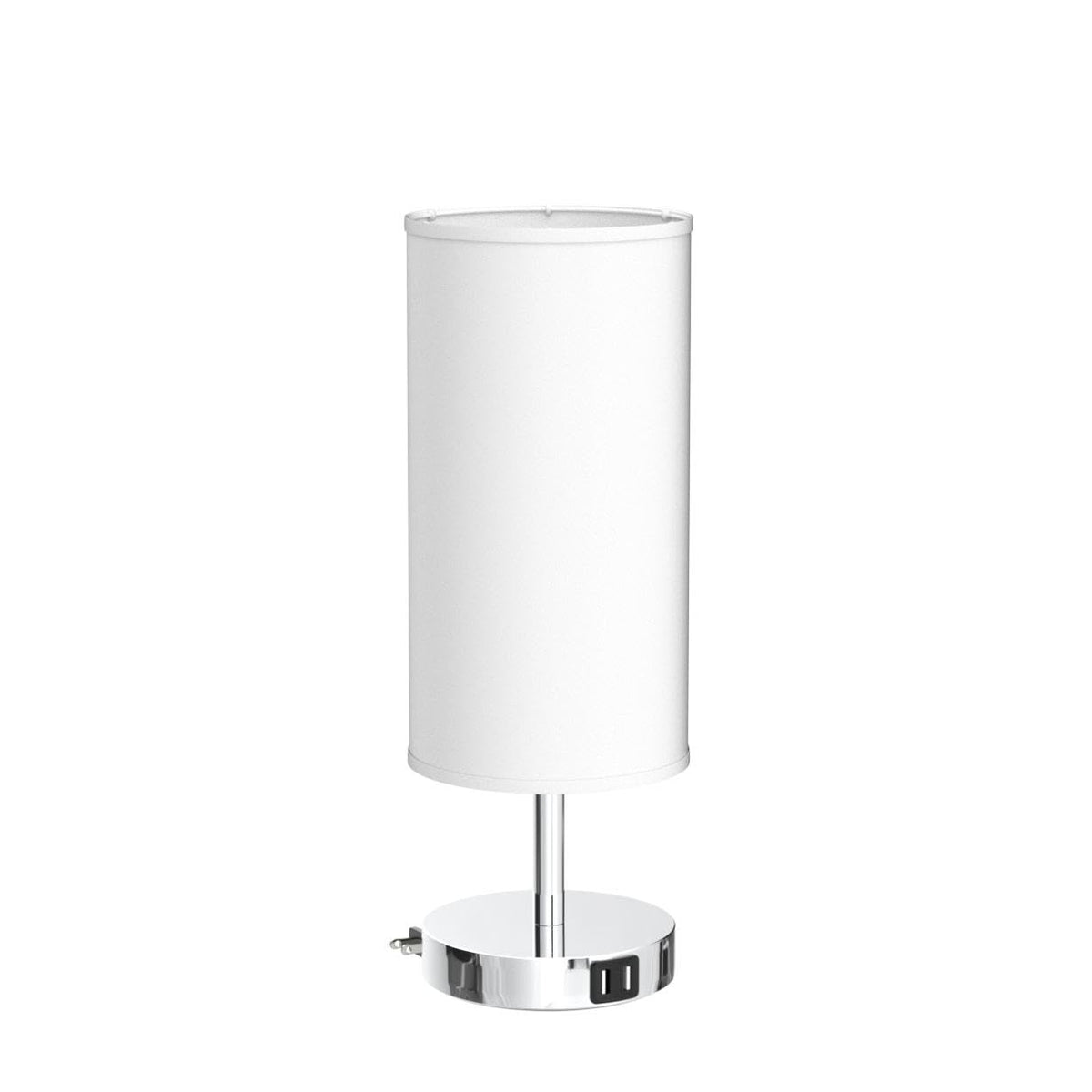 Yarra-Decor desk lamp with USB charging for devices, on or off.