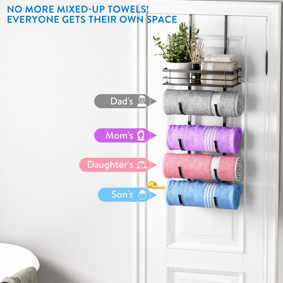 yasali vertical storage design saves bathroom space and reduces clutter