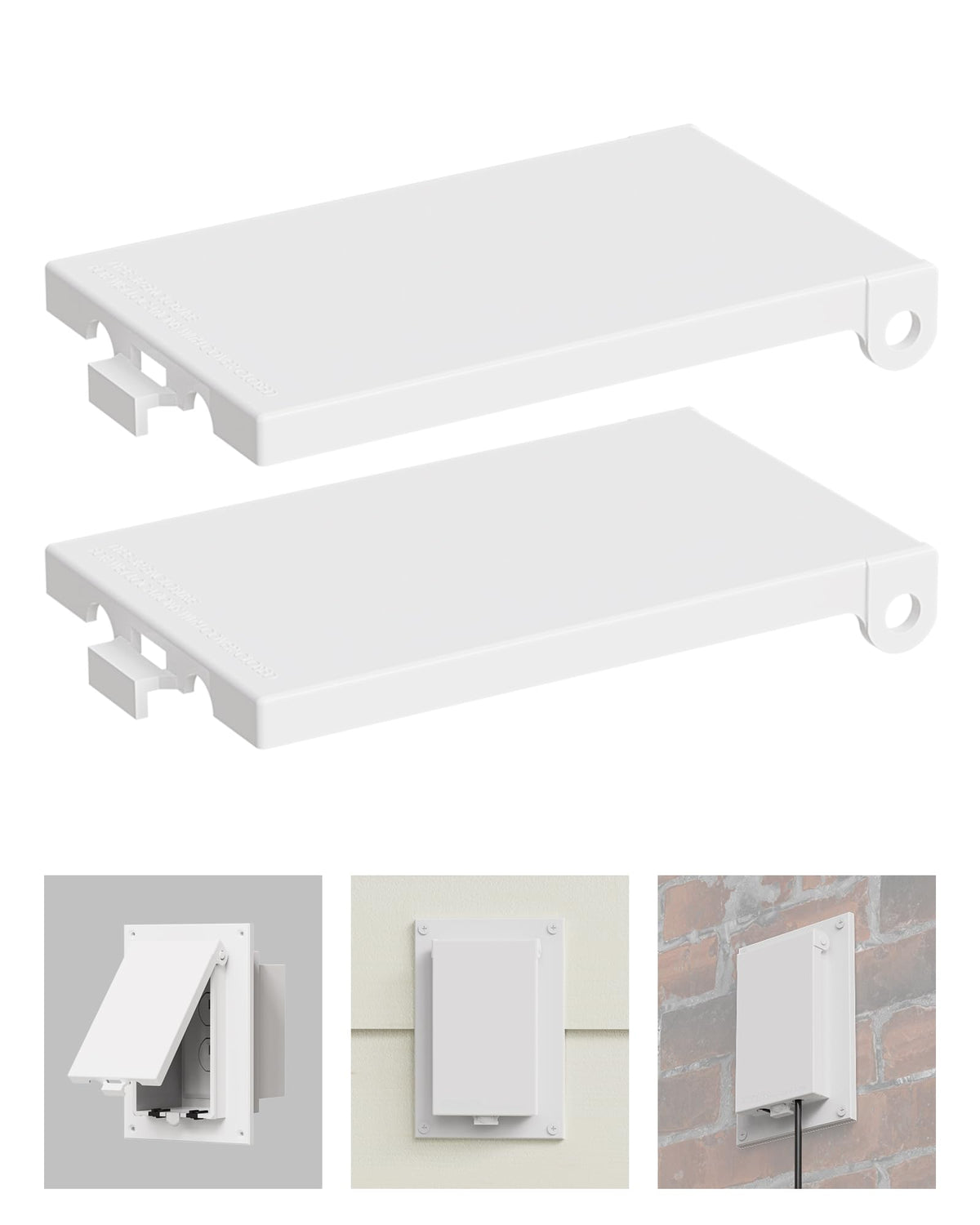YasAo Type 3R enclosure cover vertical outdoor outlet weatherproof protection