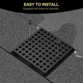 Yaseingoo screw-in installation for secure, tool-free mounting