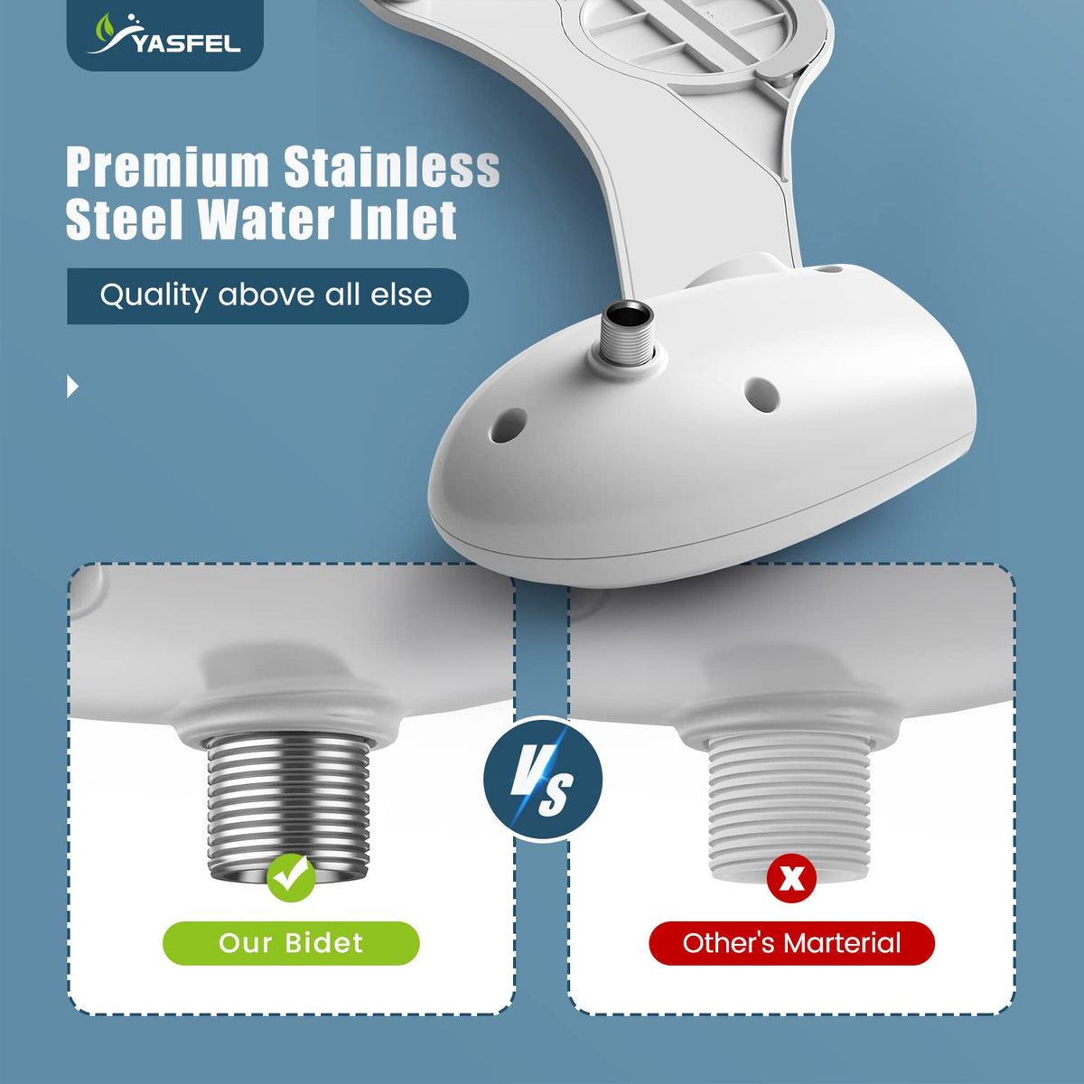 Retractable self-cleaning nozzle protects between uses