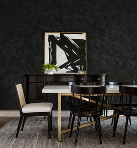 Yasinet grid-design wallpaper allows precise alignment during installation