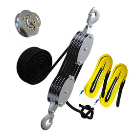 YATOINTO rope hoist with metal bearing for smooth lifting in workshops.