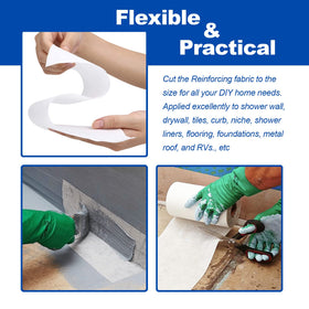 Yaxtida fabric compatible with common coatings for seamless waterproofing integration