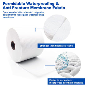 Yaxtida geotextile membrane flexes around corners and vents