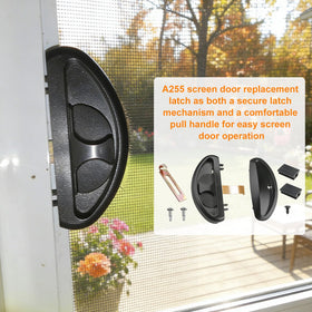 Yayapig mounting hardware for A255—easy installation on standard door frames.