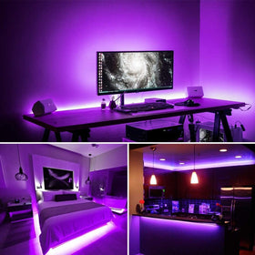 YAYIT strip used in club or bar lighting to enhance UV visuals