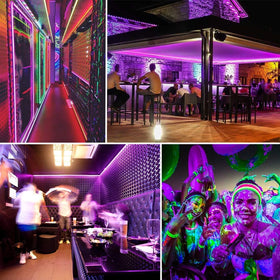 YAYIT strip in party ambiance setting ideal for celebrations and events