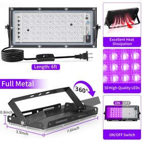 YAYIT 120-degree beam creates wide coverage for animated glow