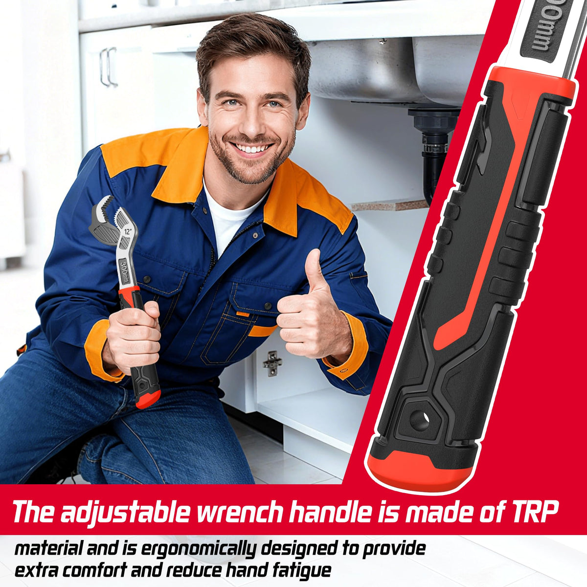 YBQSPLY wrenches in a canvas bag for portable plumbing kit