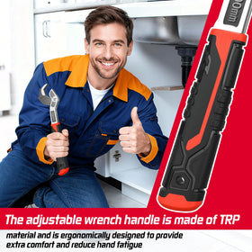 YBQSPLY wrenches in a canvas bag for portable plumbing kit