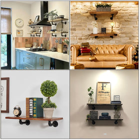 YCCO industrial shelf brackets installed indoors and outdoors