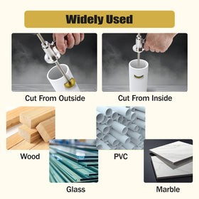 YCKJDYR ergonomic handle design reduces fatigue during long cutting tasks