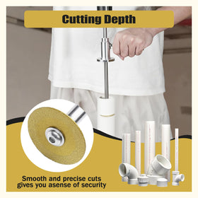 YCKJDYR multi material cutting capability handles PVC and other materials