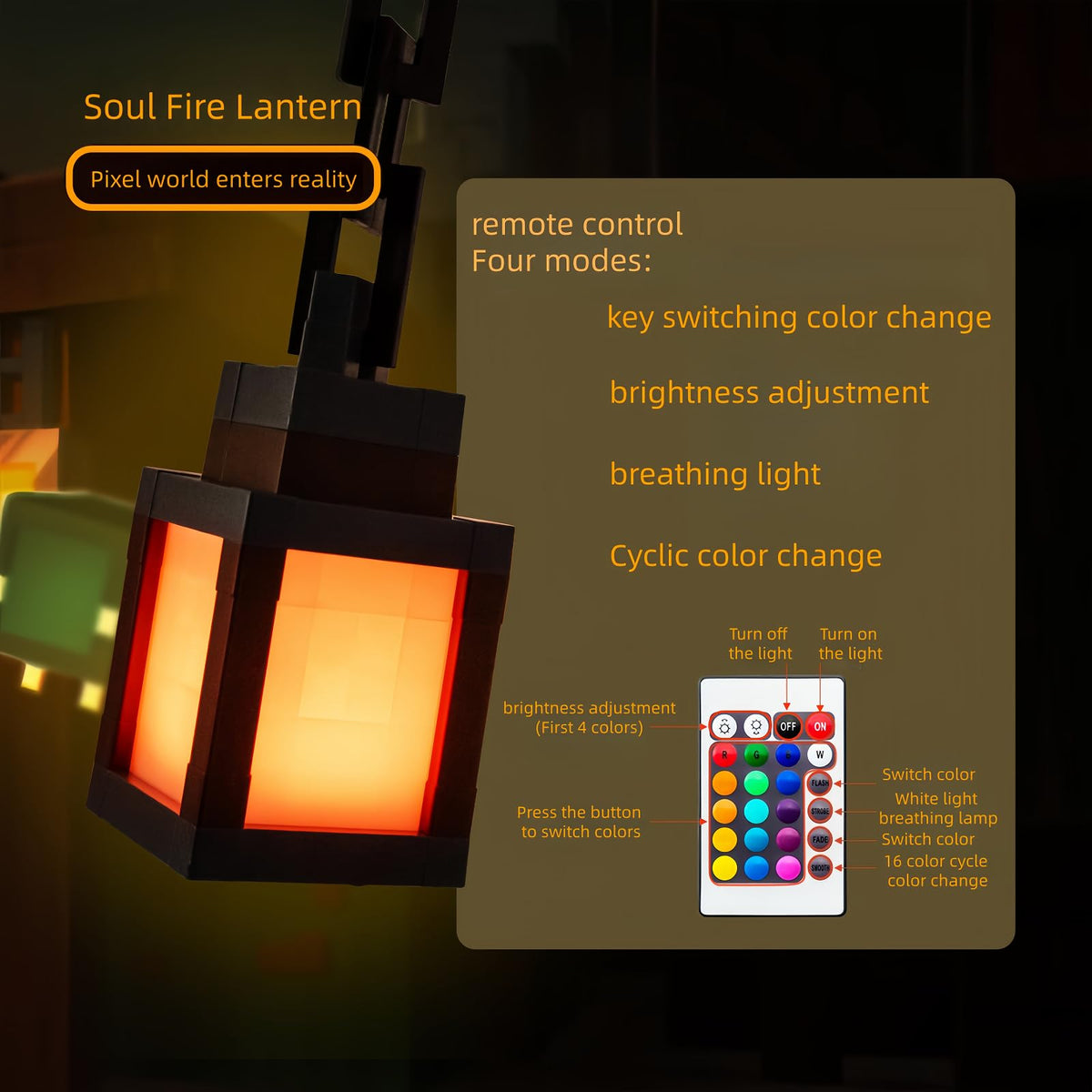 YCSTZM Soft-eye-friendly glow ideal for reading or late-night games.