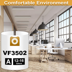 VF3502 bags ready for routine cleanup in workshops