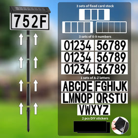 YDHOK large-number design enhances quick address recognition outdoors.