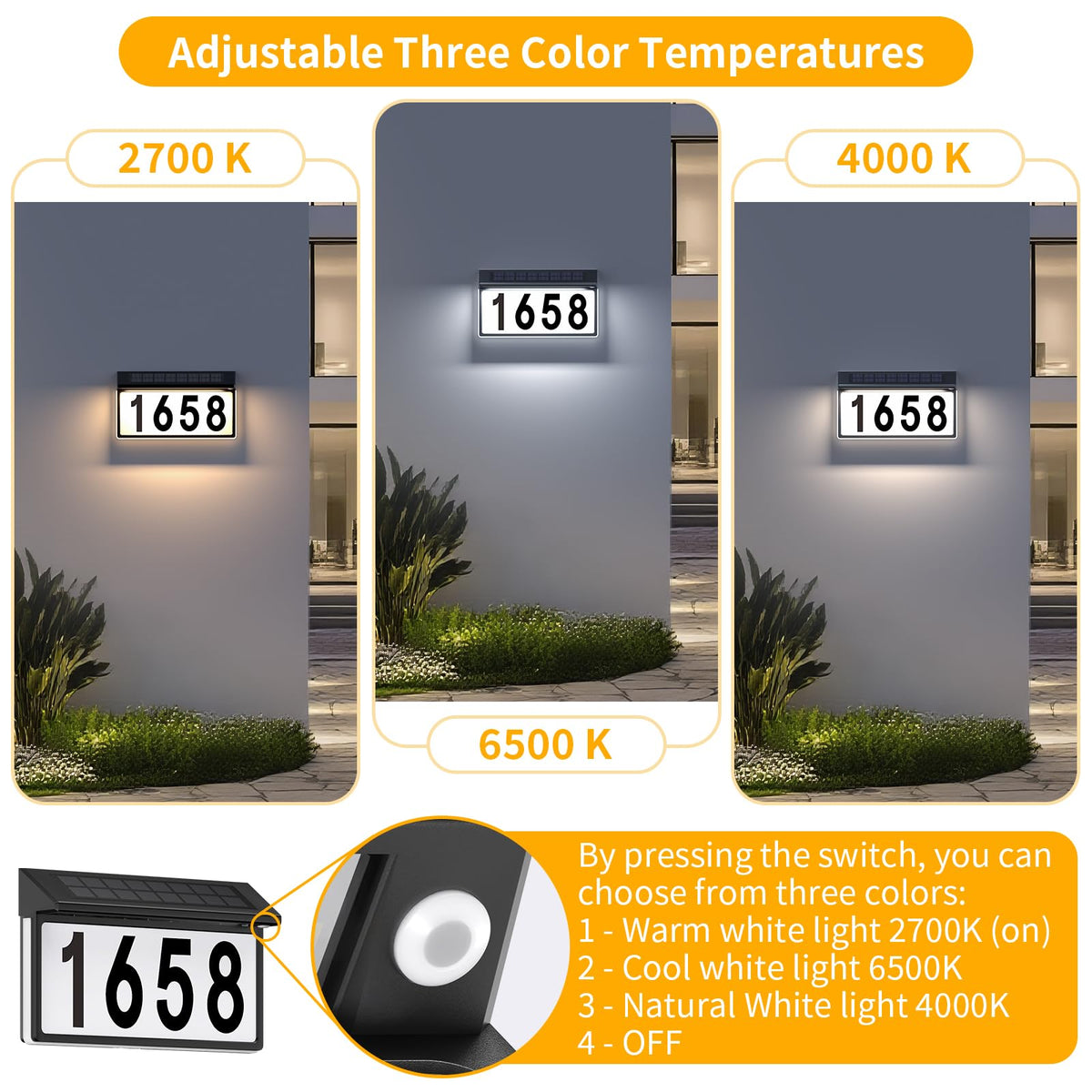 YDHOK waterproof aluminum alloy sign withstands harsh weather.
