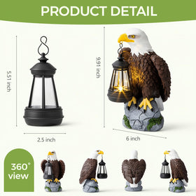 Versatile YDKOJGW eagle statue suitable for balcony, porch, yard or window sill