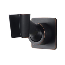 YDmeet brass shower head holder wall mount with adhesive for durable installation.