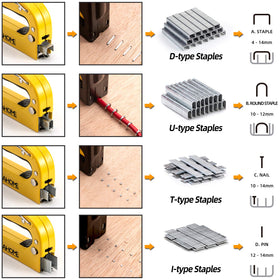 YEAHOME gloves protect hands during DIY stapling.