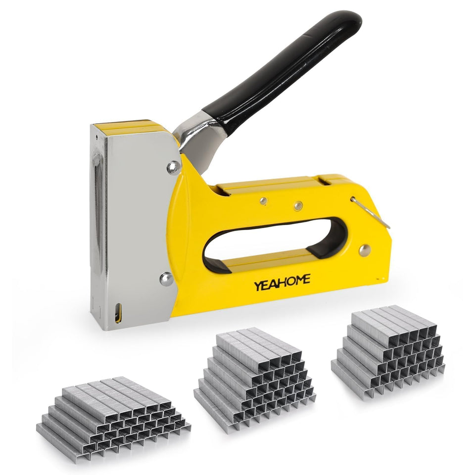 YEAHOME T50 staple gun front view for precise wood and upholstery projects.