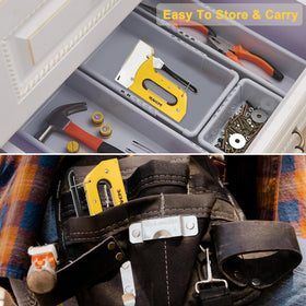 YEAHOME T50 in use on upholstery to secure fabric neatly and evenly.