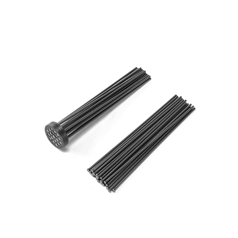 YearHilly 38pcs set enables efficient maintenance with 180mm, 3mm needles