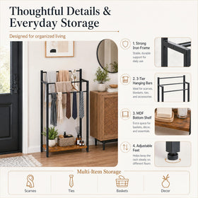 yeavs versatile storage holds towels, blankets, and more in bath or living spaces