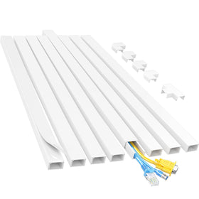 Yecaye Cord Hider wall channel concealing two to three wires for a neat room