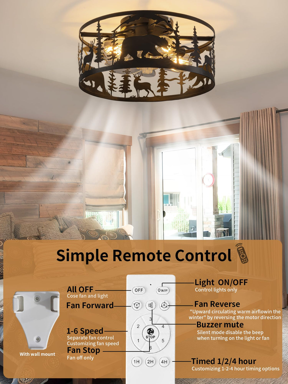 YEDAORL easy-installation kit with all mounting hardware