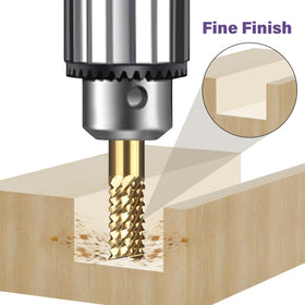 YEEZUGO titanium-coated cutter 1.4mm for precise fillets in plastic and aluminum