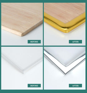 YEFANXI corner trim protects edges with a safe rounded finish