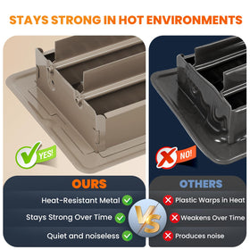 YEHANLY adjustable damper visual illustrates precise airflow control.