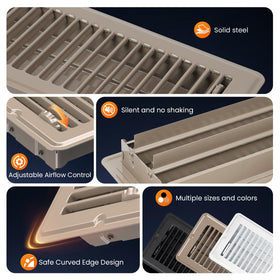 YEHANLY tool-free installation shot shows quick, secure drop-in fit.