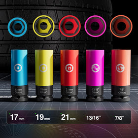 YEKEPRO 19mm socket provides smooth engagement for fast lug nut removal