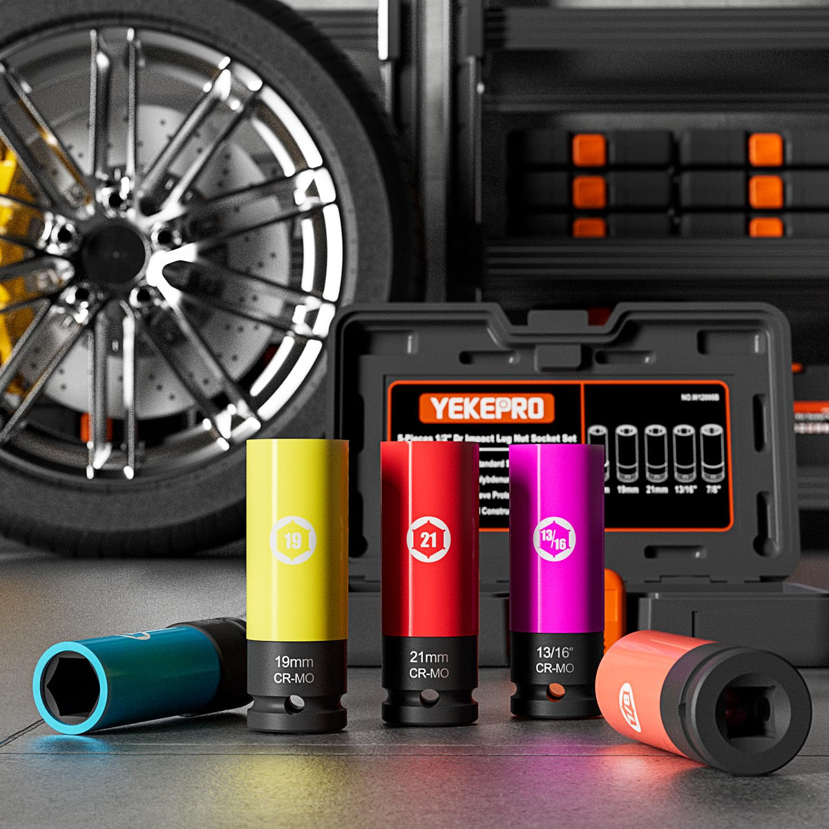 YEKEPRO compact packaging keeps tools organized and ready for jobs