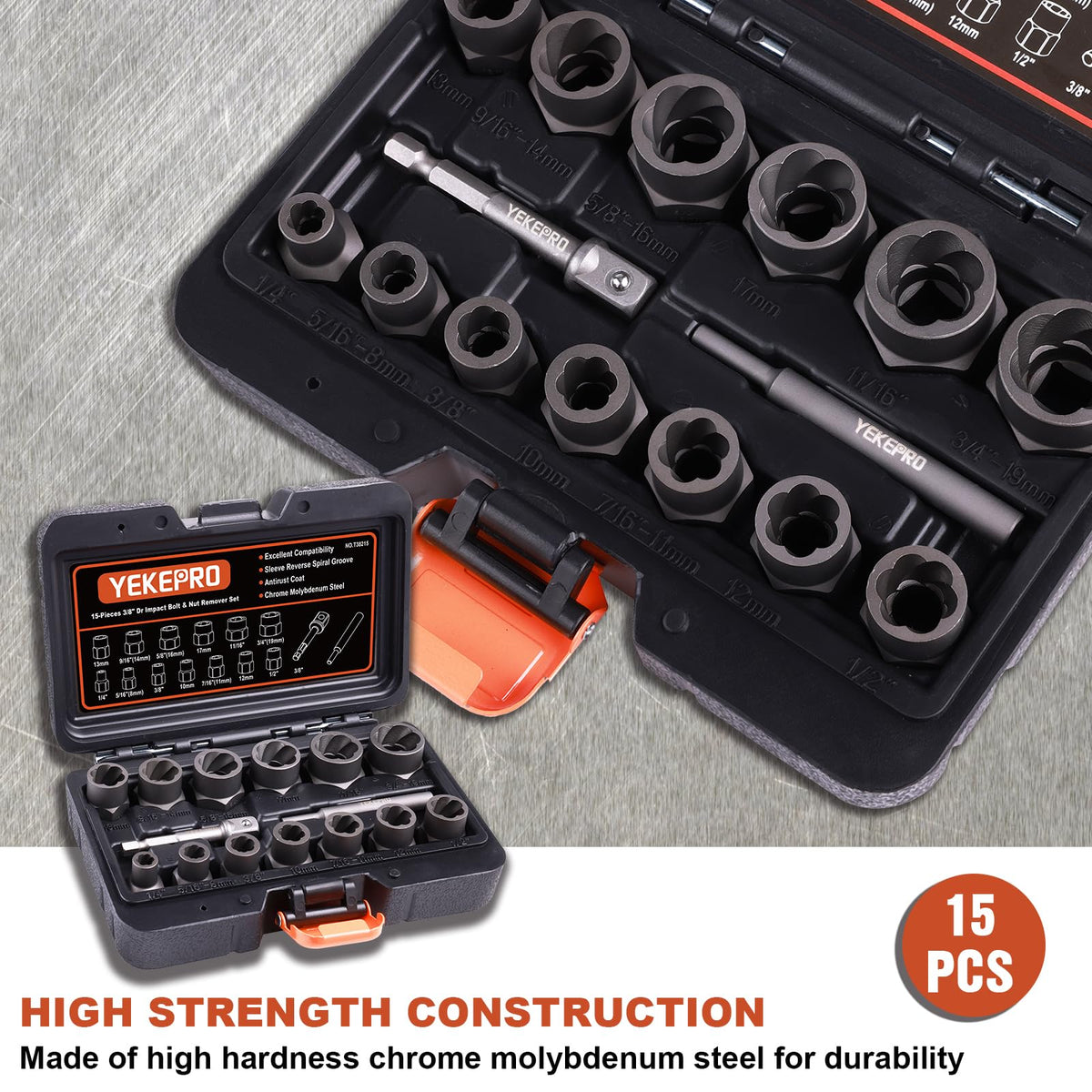 YEKEPRO packaging and kit display ensures quick access during repairs.